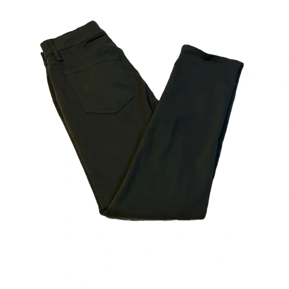 Joe’s Kinetic Brixton stretch Straight Olive Green Jeans  Size 30X32 Great Cond - Picture 6 of 10
